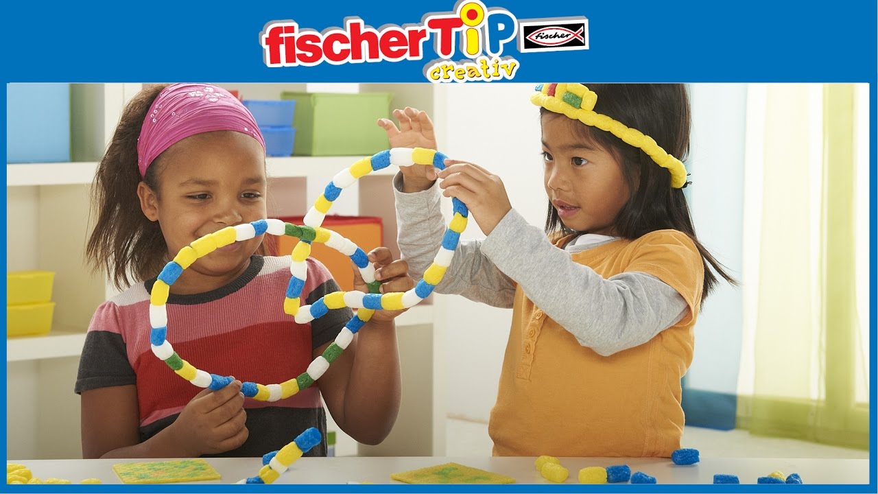 fischerTiP Princess Rucksack Kreativ & Bastelmaterial Prinzessin Kinderspielzeug 