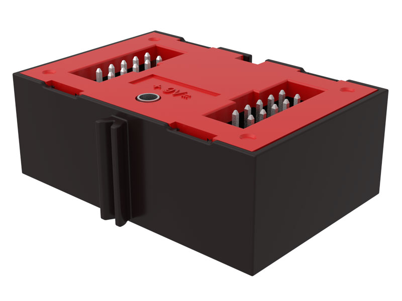 10 Black Mini Dual Contact Switches     37783  ROBOTICS Fischertechnik 