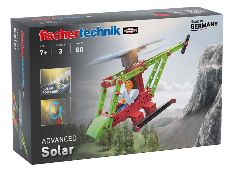 Fischertechnik 520400 Eco viento de energía agua Modelos Solar-Kit Educativo 