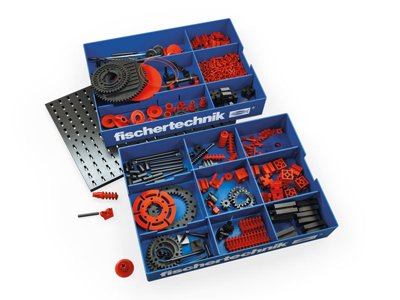 1 x Fischertechnik Basic Box Construction Manual Design & parts lists etc Top 
